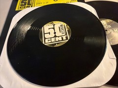 (2x) 50 Cent- Wanksta (Clean/ Dirty Versions) – 12” Vinyl Single (8 Mile) 2002