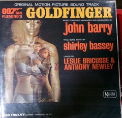 John Barry GOLDFINGER Orginal Motion Soundtrack LP Album -UAL 4117