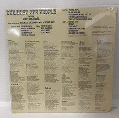 TONY RANDALL TV MOVIE ACTOR VINYL RECORD ALBUM CHILDREN ARE PEOPLE 33 1/3 RPM