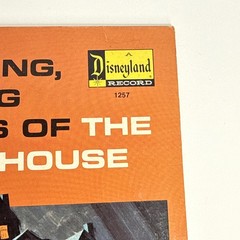 Chilling Thrilling Sounds Of The Haunted House LP Vinyl Disneyland 1257 Record