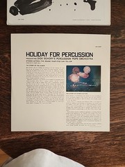 Holiday For Percussion LP (LSA-2485) 1962 RCA Victor Records