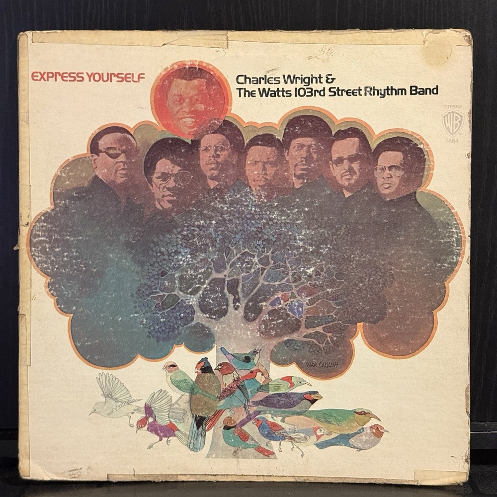 CHARLES WRIGHT WATTS 103RD ST BAND Express Yourself 1970 WB 1st Press WS 1864 LP