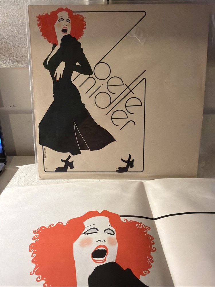 BETTE MIDLER/SELF TITLED/1973/WITH POSTER/VG(+)
