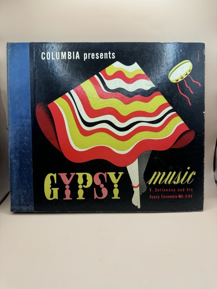 V. Selinescu Ensemble – 4x78rpm + Album – Gypsy Music – Columbia C-64