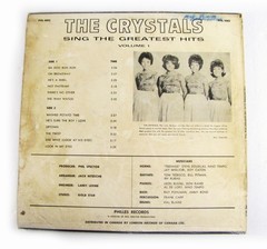 SCARCE! The Crystals SING THE GREATEST HITS Rock LP 1963 PHILLIS