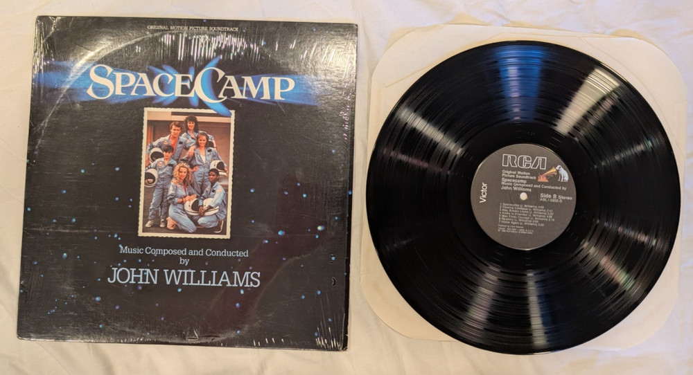 John Williams Space Camp Soundtrack LP Shrink Original ABL 5856