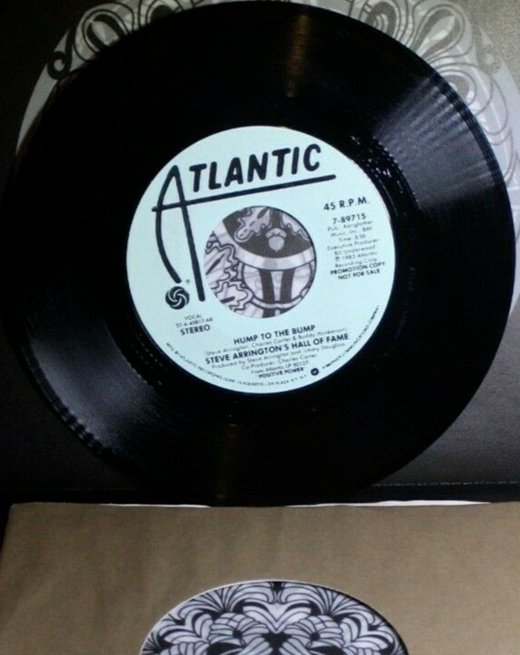 Steve Arrington’s Hall Of Fame Hump To The Bump 1983 promo 7-89715 7″ 45rpm