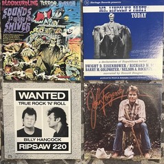 Vinyl LP COVERS ONLY Vintage Movie Classic Soundtrack Mixed Lot Of 10 VG Crafts