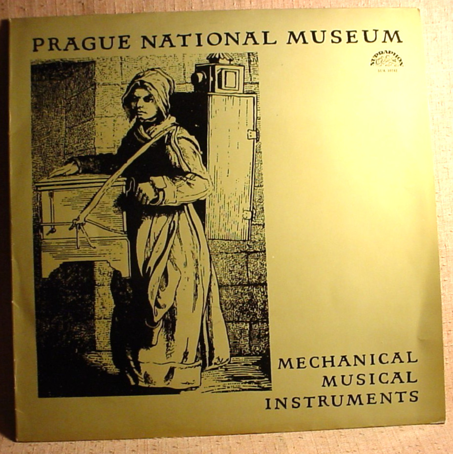 Rare Prague National Museum Mechanical Musical Instruments Mint/NM Lp 1966