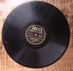 GORDON JENKINS WHERE IN THE WORLD / BEWITCHED DECCA RECORDS 78 RPM 210