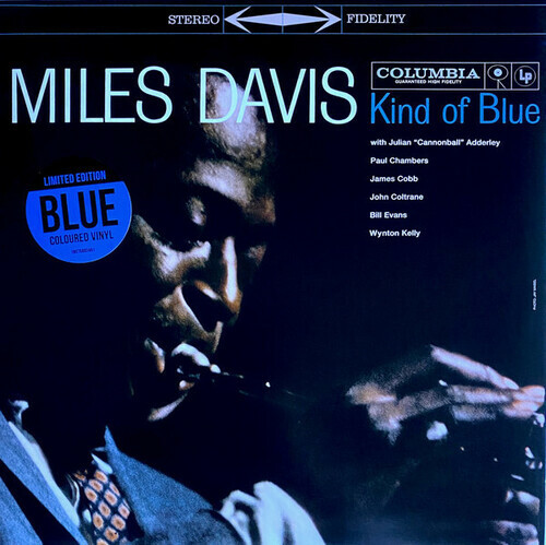 Miles Davis – Kind Of Blue (Blue Marlbled Vinyl) [New Vinyl LP] UK – Import