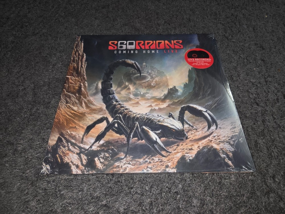 SCORPIONS COMING HOME LIVE 2LP New Sealed German Metal NEW