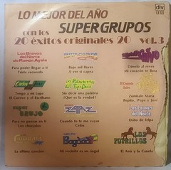 Lo Mejor Del Ano con los SUPERGROUPOS 20 exitos originales Vol. 3 VG Vinyl