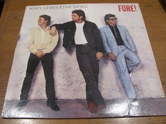 Huey Lewis And The News Fore! LP 1986 Chrysalis OV 41534 Lyrics
