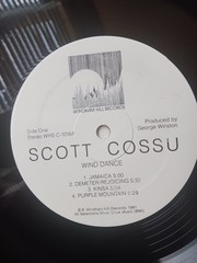 SCOTT COSSU – WIND DANCE – 1981 WINDHAM HILL RECORDS VINYL ALBUM – (VG+/VG+)