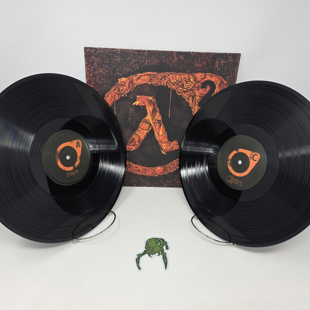 Half-Life 2 Vinyl Record Soundtrack Valve 2 LP Bonus TP Jacket Not Moonshake