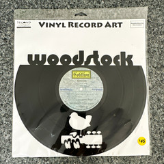 Woodstock Cotillion SD 3-500 Vinyl Record Stereo Black w/ Plastic Slipcover