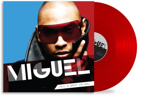 Miguel – All I Want Is You [New Vinyl LP] Clear Vinyl, Red