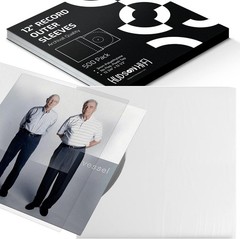 Hudson Hi-Fi Anti-Static Vinyl Record Inner Sleeves-Protective Sleeve 50 & 100