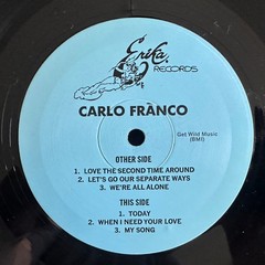 CARLO FRANCO Love LP ’83 PRIVATE Pilipino PICTURE DISC Tested EX