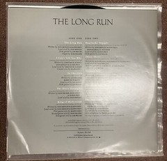 1979 EAGLES The Long Run ASYLUM 5E-508 W/PLASTIC SLIPCOVER NM