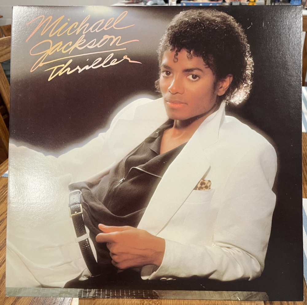 Michael Jackson Thriller (Epic 1982 QE 38112) 1982 Pressing