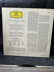 Vtg Vinyl Johann Sebastian Bach Karl Richter LP Deutsche Grammophon #138 907