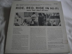 RED ALLEN – RIDE, RED, RIDE IN HI-FI RCA VICTOR LPM-1509 MONO VINYL LP VG+/VG+