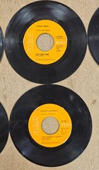 Vintage RCA Victor Stereo Various Artists Orange Label 45 RPM Vinyl Records Lot