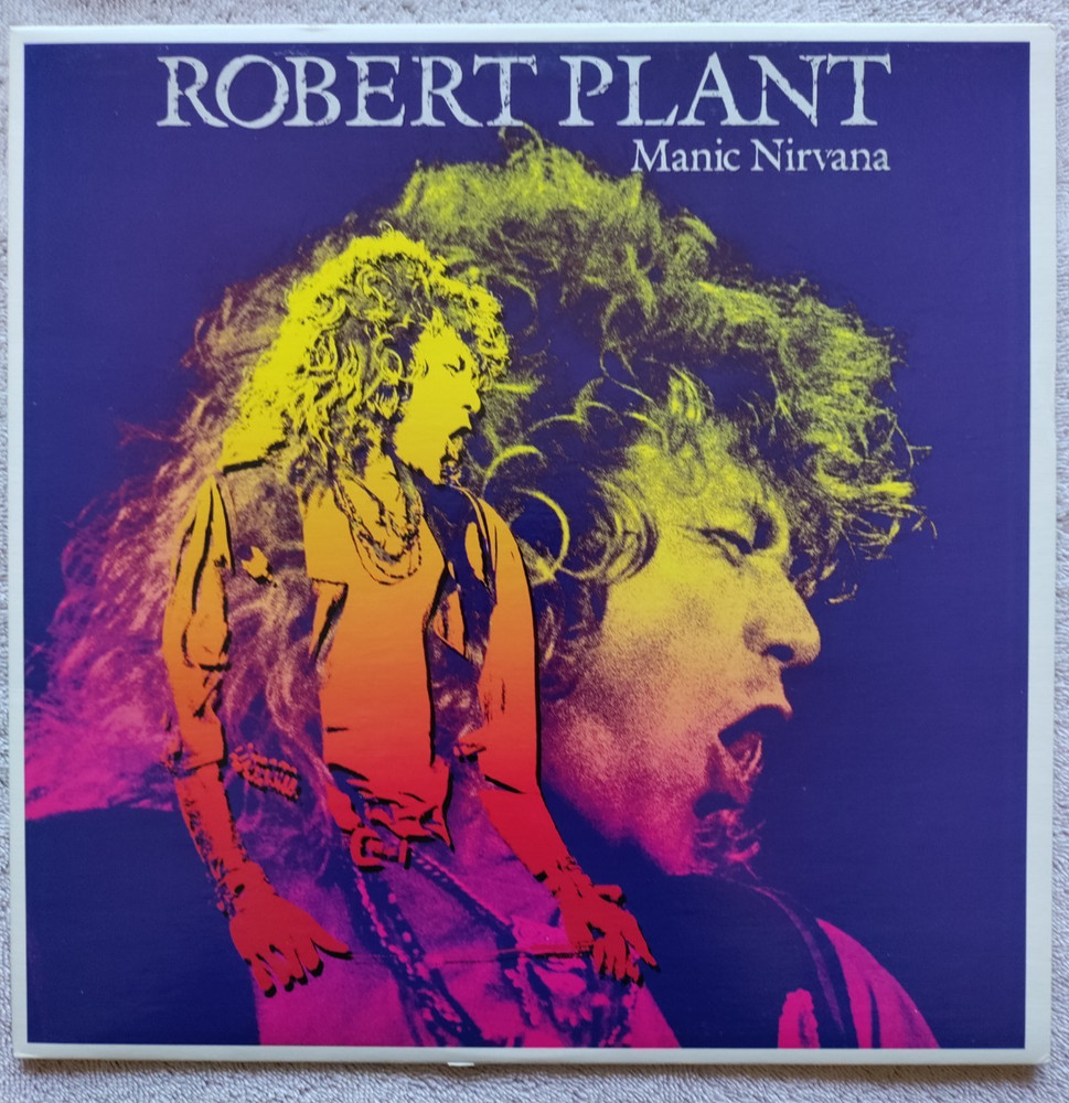 NEAR MINT ROBERT PLANT “MANIC NIRVANA” LP VINYL 1990 91336-1