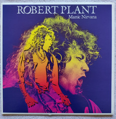 NEAR MINT ROBERT PLANT “MANIC NIRVANA” LP VINYL 1990 91336-1