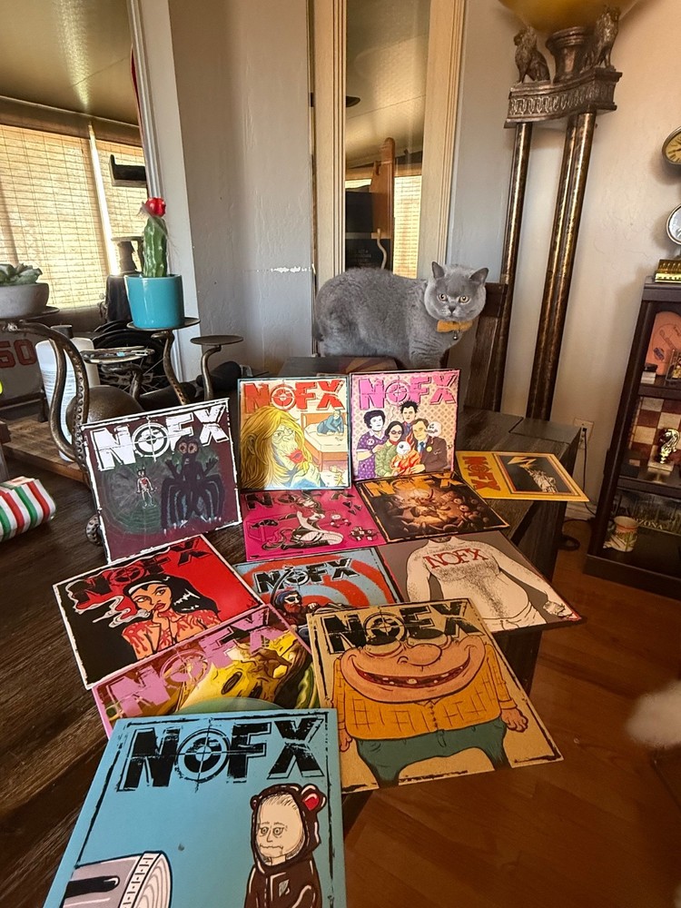 NOFX 2019 7 Inch Of The Month Club 7″ Colored Version Set OOP