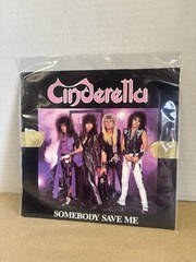 1987 CINDERELLA ” SOMEBODY SAVE ME 45 RPM