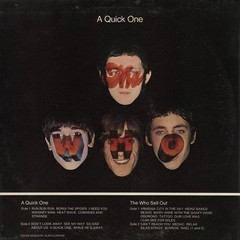 The Who – A Quick One / The Who Sell Out LP 1974 Track Record VG+/VG+