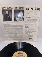 STEVE CARR & BRENT BRACE into the reeds JAZZWORKS 12″ LP Record 1981 JW 9802