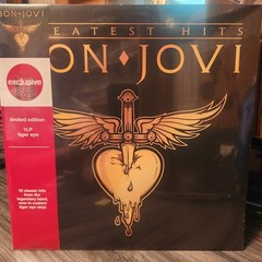 Bon Jovi “Greatest Hits” Limited Edition Tiger Eye LP/Vinyl Compilation New