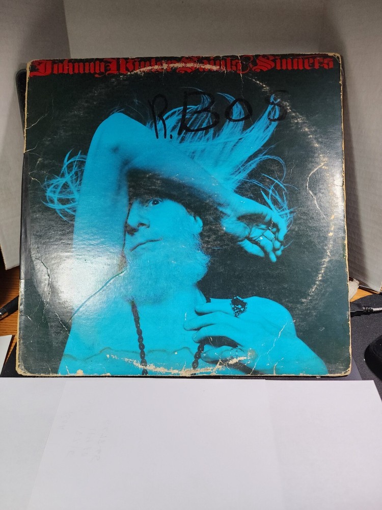 Johnny Winter Saints And Sinners -Columbia GOOD R64
