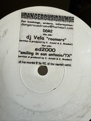 Dj Vela Roamers / Smiling In San Antonio: Dangerous Drums Electro Breaks white