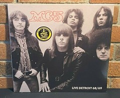 MC5 – Live Detroit 68/69, Limited/500 Anni Edition SILVER COLORED VINYL LP New!