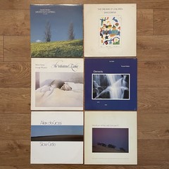 Windham Hill LPs: Lot of (6), deGrassi/Shadowfax/Winston, more, EXC