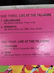 CREAM WHEELS OF FIRE VINYL Lp ORIG ATCO SD 2-700 EX NO SCRATCHES or SKIPS NICE !