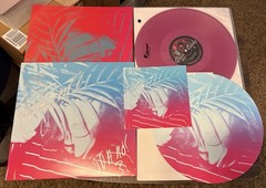 GLASS CANDY Warm In The Winter Transparent Pink Lemonade Vinyl + Slipmat AUTO