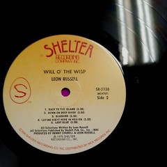 Leon Russell LP Will O’ The Wisp 1979 Shelter MCA Rock READ G-