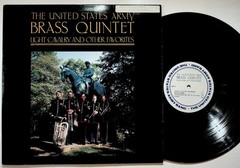 The United States Army Brass Quintet Light Cavalry LP Record 33 RPM