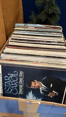 10 Random Christmas Vinyl Record Lot