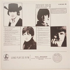 RARE Vintage-Style Beatles SHELL Help! LP COVER only READ
