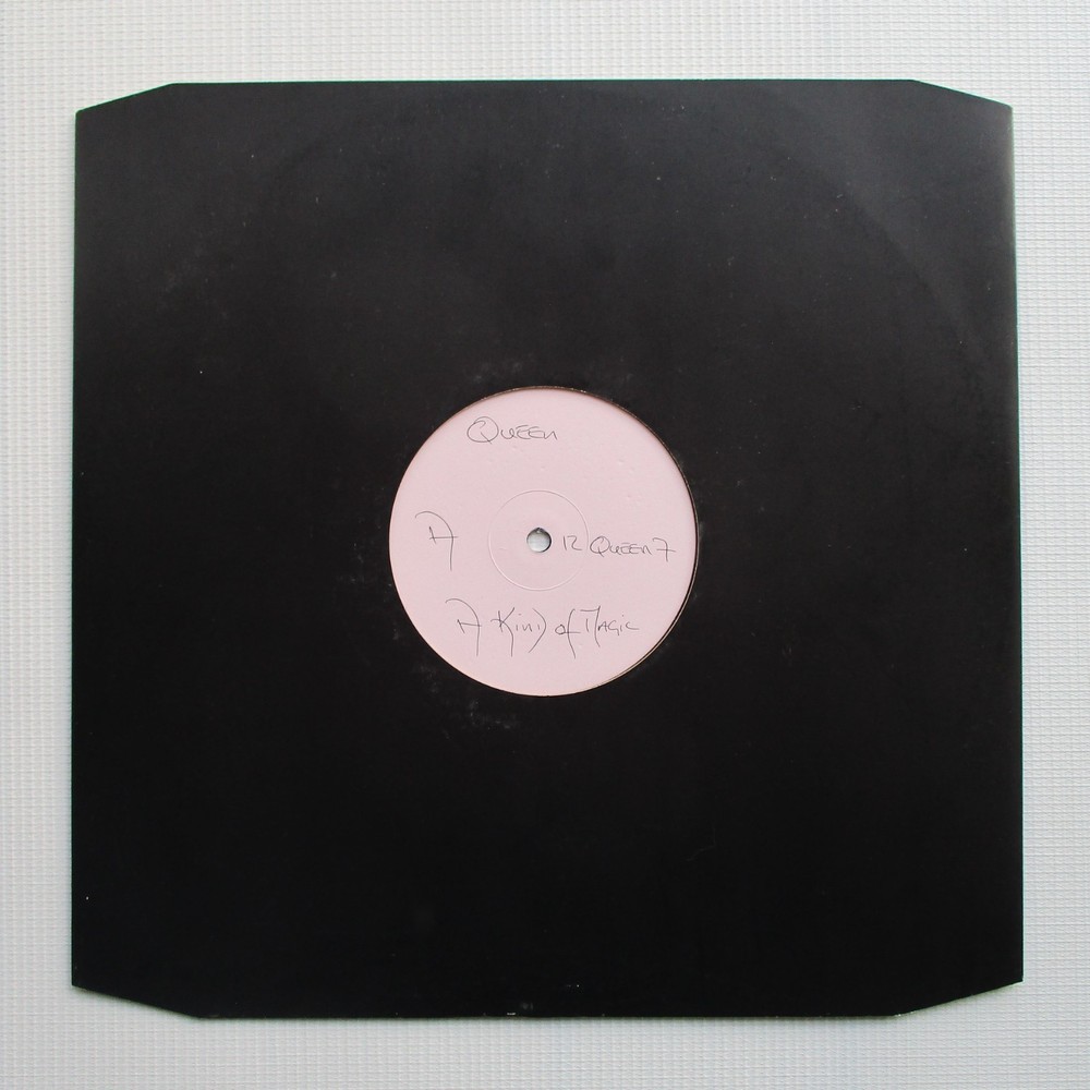 Queen A Kind Of Magic PROMO 12″ Single ‘White & Pink Label’ 1986 Vinyl Record