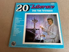 Liberace 20 Great Piano Performances Instrumental Piano VINYL 75 AVI Records LP