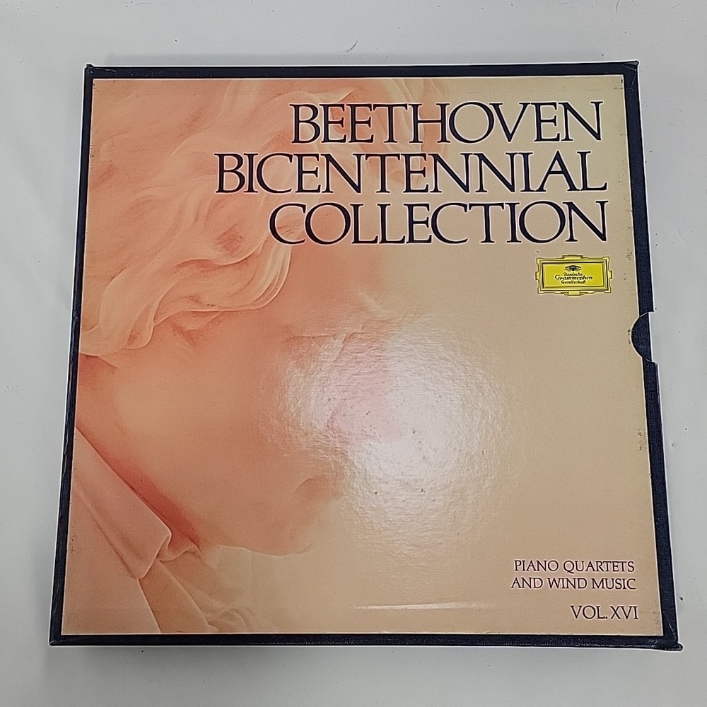 Beethoven Bicentennial Collection, Piano Quartets And Wind Vol XVI, 5 LP Box Set
