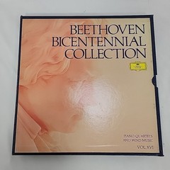 Beethoven Bicentennial Collection, Piano Quartets And Wind Vol XVI, 5 LP Box Set